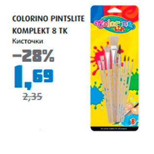 Allahindlus - COLORINO PINTSLITE KOMPLEKT 8 TK