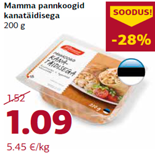 Allahindlus - Mamma pannkoogid kanatäidisega 200 g