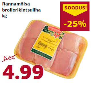 Allahindlus - Rannamõisa broilerikintsuliha kg