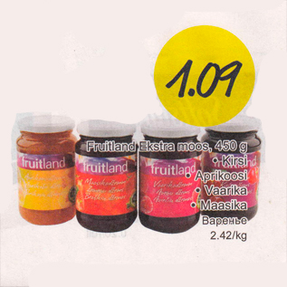 Allahindlus - Eruitland Ekstra moos, 450 g