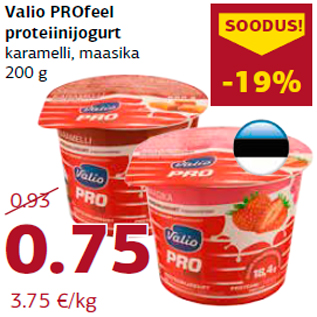 Allahindlus - Valio PROfeel proteiinijogurt