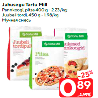 Allahindlus - Jahusegu Tartu Mill