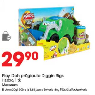 Allahindlus - Play Doh prügiauto Diggin Rigs Hasbro, 1 tk