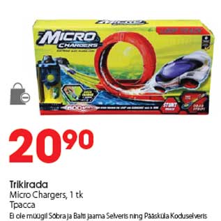 Allahindlus - Trikirada Micro Chargers, 1 tk