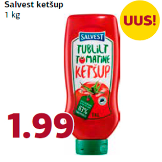 Allahindlus - Salvest ketšup 1 kg