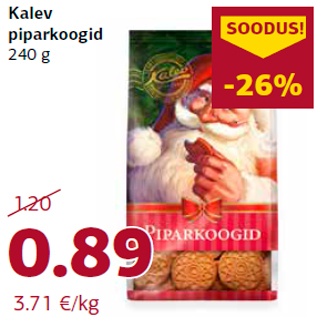 Allahindlus - Kalev piparkoogid 240 g