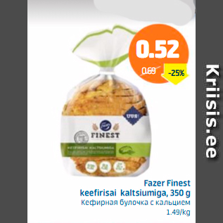 Allahindlus - Fazer Finest keefirisai kaltsiumiga, 350 g