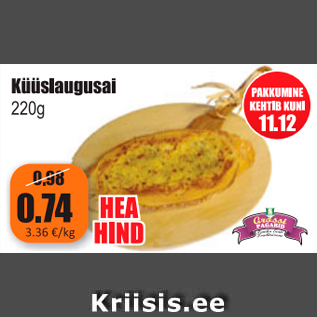 Allahindlus - Küüslaugusai 220 g