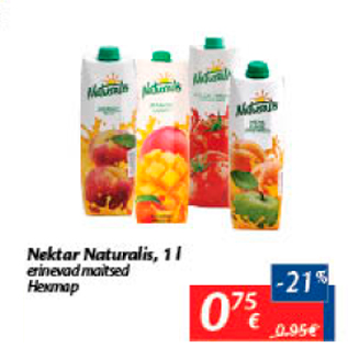 Allahindlus - Nektar Naturalis, 1 l