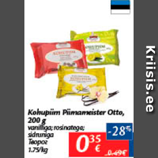 Allahindlus - Kohupiim Piimameister Otto, 200 g