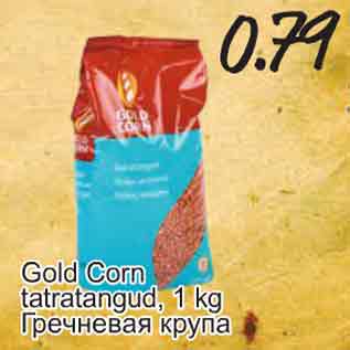 Allahindlus - Gold Corn tatratangud, 1 kg