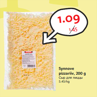 Allahindlus - Synnove pizzariiv, 200 g