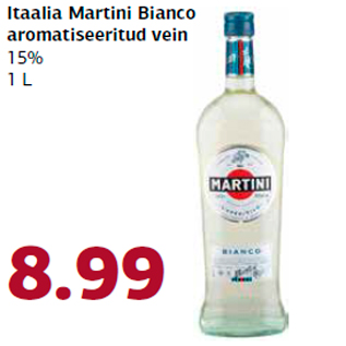 Allahindlus - Itaalia Martini Bianco aromatiseeritud vein