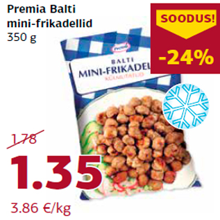 Allahindlus - Premia Balti mini-frikadellid 350 g