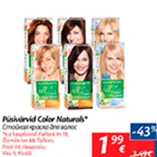 Allahindlus - Püsivärvid Color Naturals*