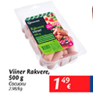 Allahindlus - Viiner Rakvere, 500 g