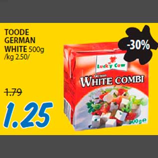 Allahindlus - TOODE GERMAN WHITE 500g