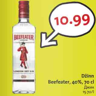 Allahindlus - Džinn Beefeater, 40%, 70 cl