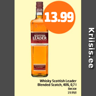 Allahindlus - Whisky Scottish Leader Blender Scotch