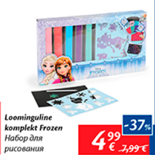 Allahindlus - Loominguline komplekt Frozen