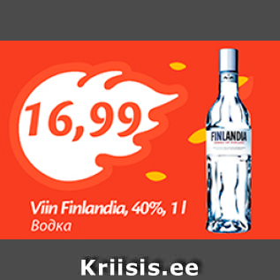 Allahindlus - Viin Finlandia