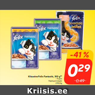 Allahindlus - Kiisueine Felix Fantastic, 100 g**