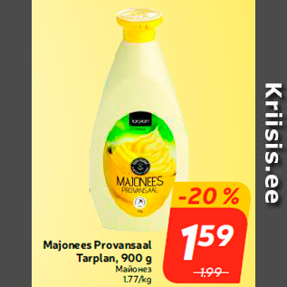 Allahindlus - Majonees Provansaal Tarplan, 900 g