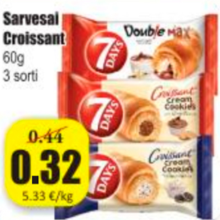 Allahindlus - Sarvesai Croissant