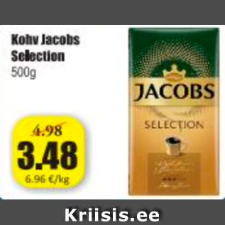 Allahindlus - Kohv Jacobs Selection 500 g