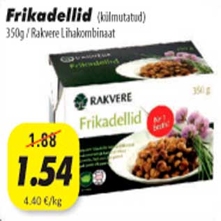 Allahindlus - Frikadellid (kulmutatud), 350g