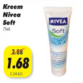 Allahindlus - Kreem Nivea Soft 75 ml