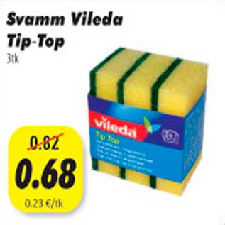 Allahindlus - Svamm Vileda Tip-Top 3tk