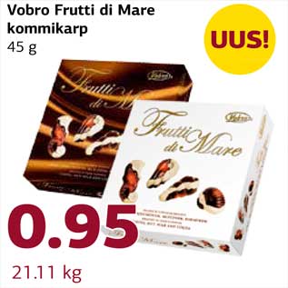 Allahindlus - Vobro Frutti di Mare kommikarp 45 g