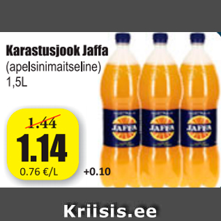 Allahindlus - Karastusjook Jaffa