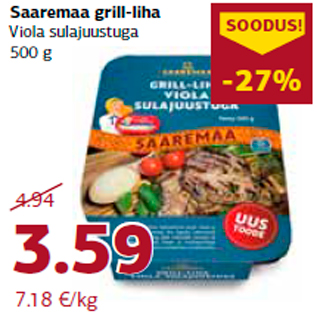 Allahindlus - Saaremaa grill-liha