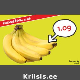 Allahindlus - Banaan, kg