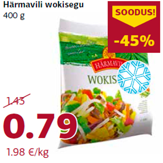 Allahindlus - Härmavili wokisegu 400 g