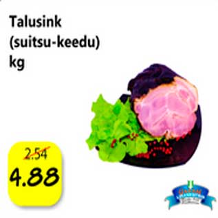 Allahindlus - Talusink suitsu-keedu