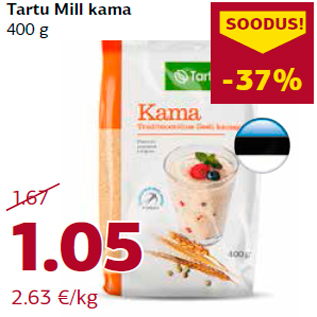 Allahindlus - Tartu Mill kama 400 g