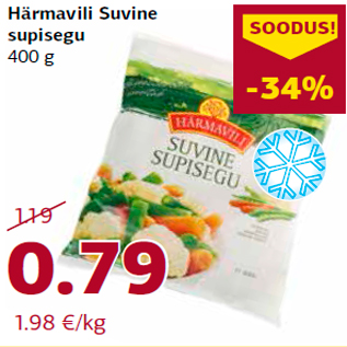 Allahindlus - Härmavili Suvine supisegu 400 g