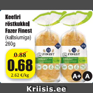 Allahindlus - Keefiri röstkukkel Fazer Finest