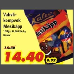 Allahindlus - Vahvlikompvek Mesikäpp