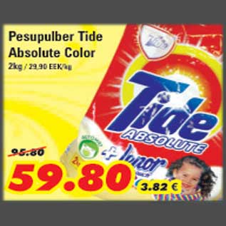 Allahindlus - Pesupulber Tide Absolute Color