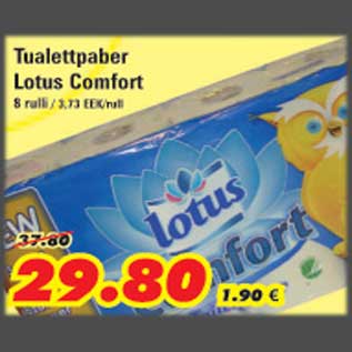 Allahindlus - Tualettpaber Lotus Comfort