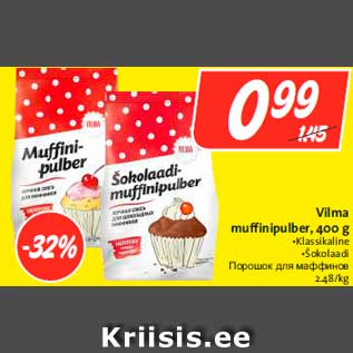 Allahindlus - Vilma muffinipulber, 400 g