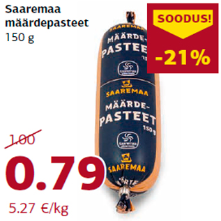 Allahindlus - Saaremaa määrdepasteet 150 g