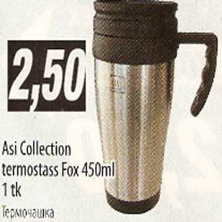 Allahindlus - Asi Collection termostass Fox