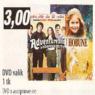 Allahindlus - DVD valik