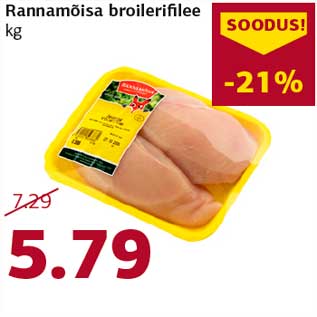 Allahindlus - Rannamõisa broilerifilee