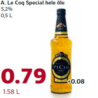 Allahindlus - A. Le Coq Special hele õlu